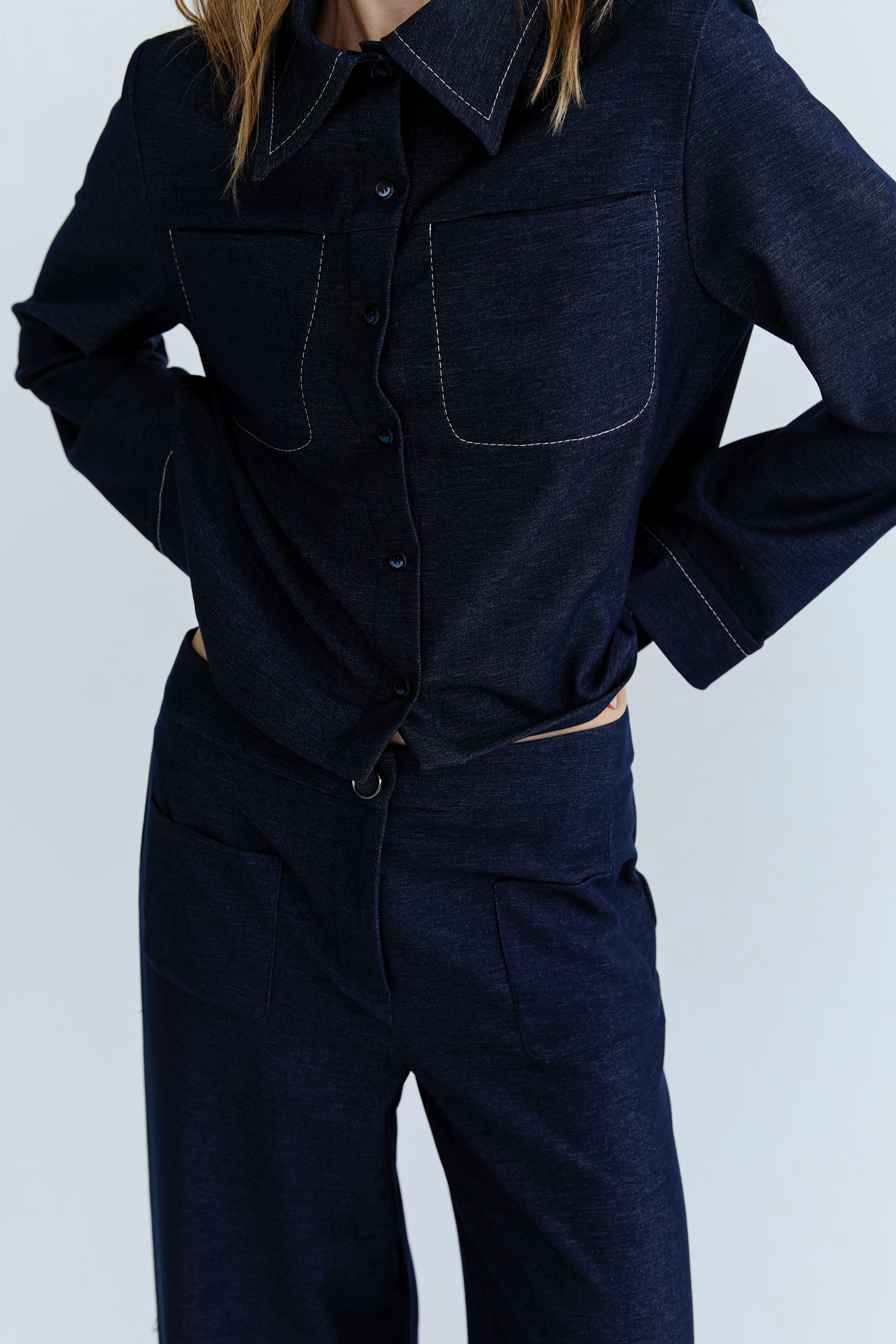 Charlotte Pant - Indigo