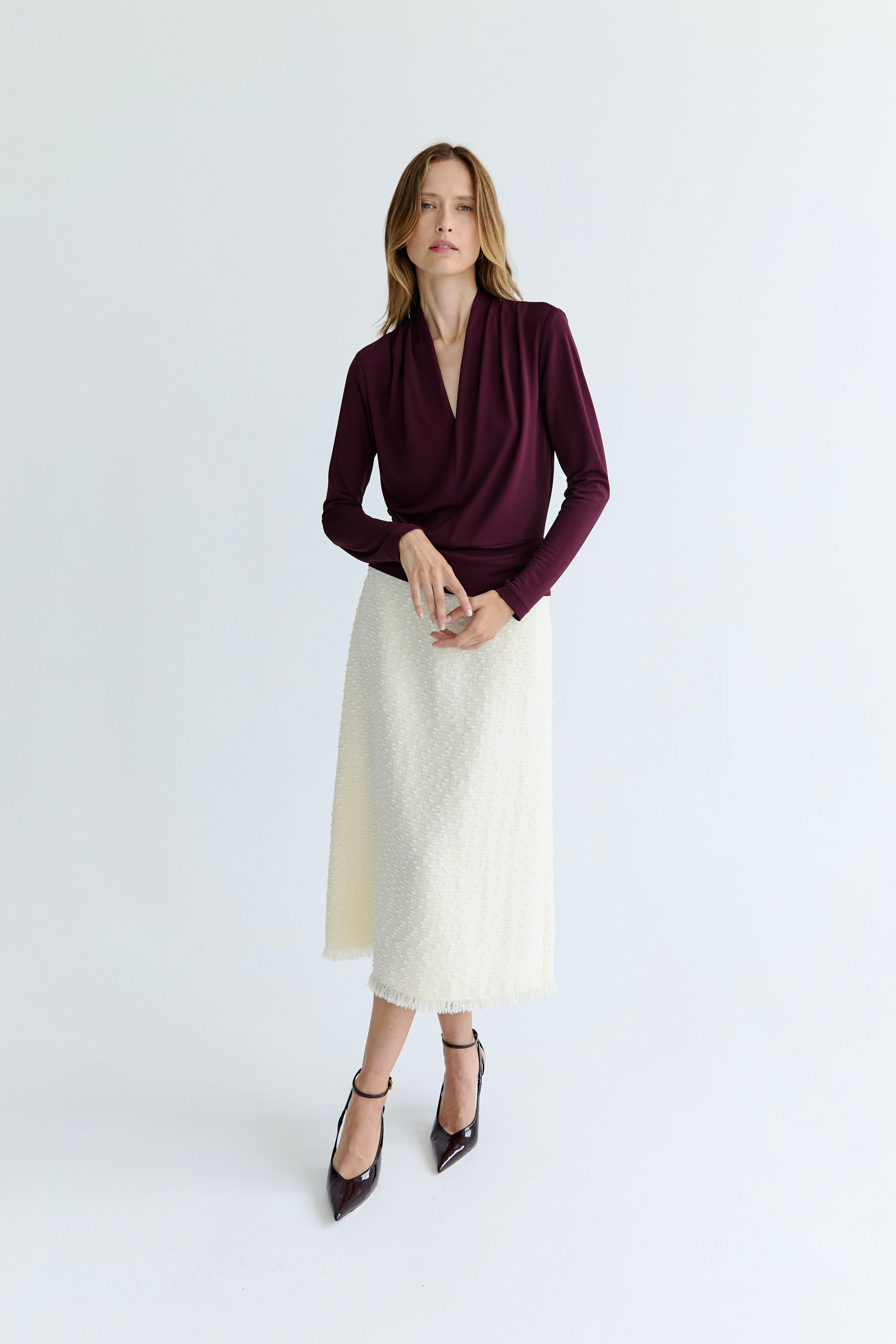 Holly Top - Plum