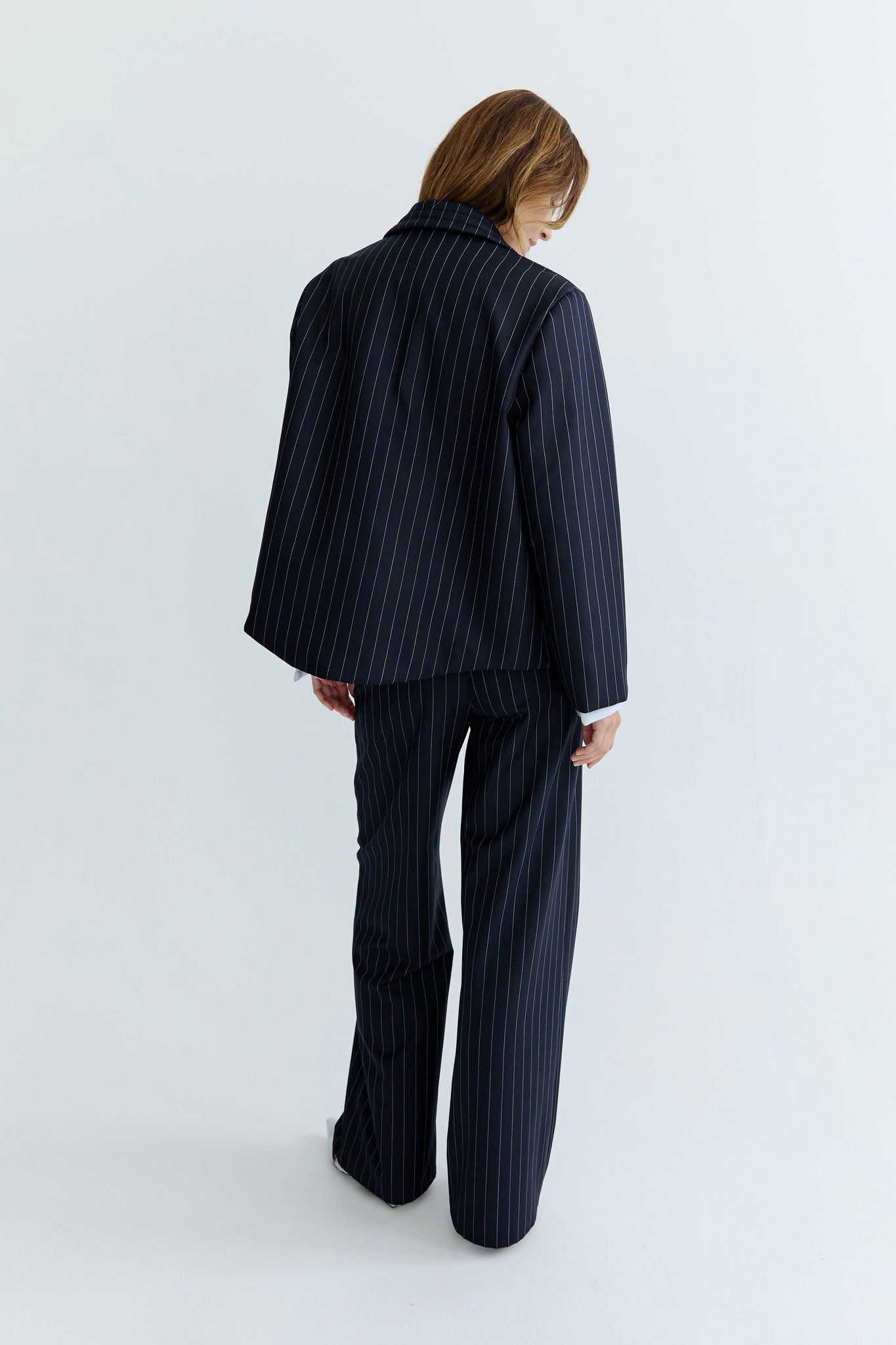 Amelie Quilted Jacket - Navy