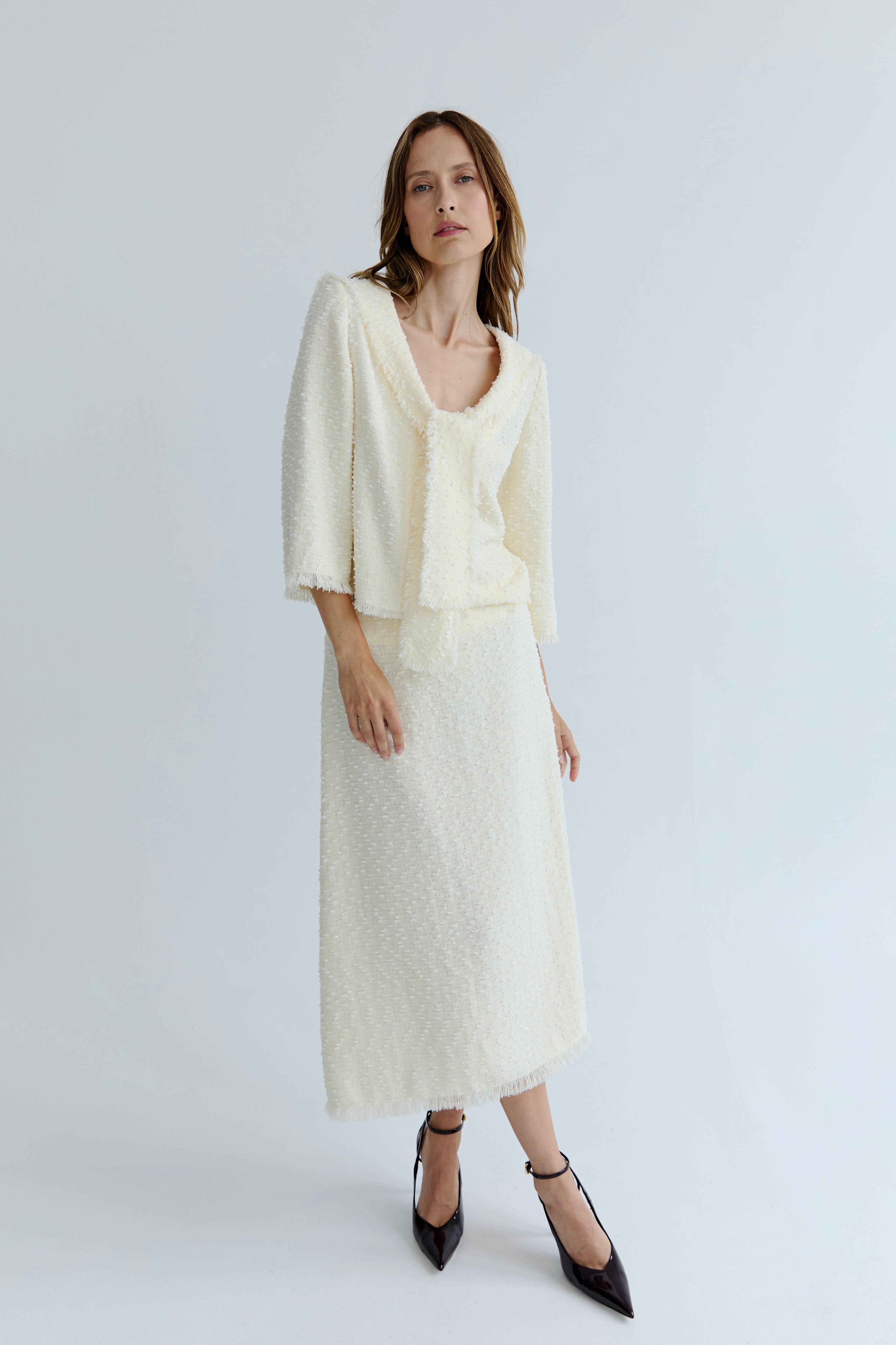 Celine Skirt - Butter Cream