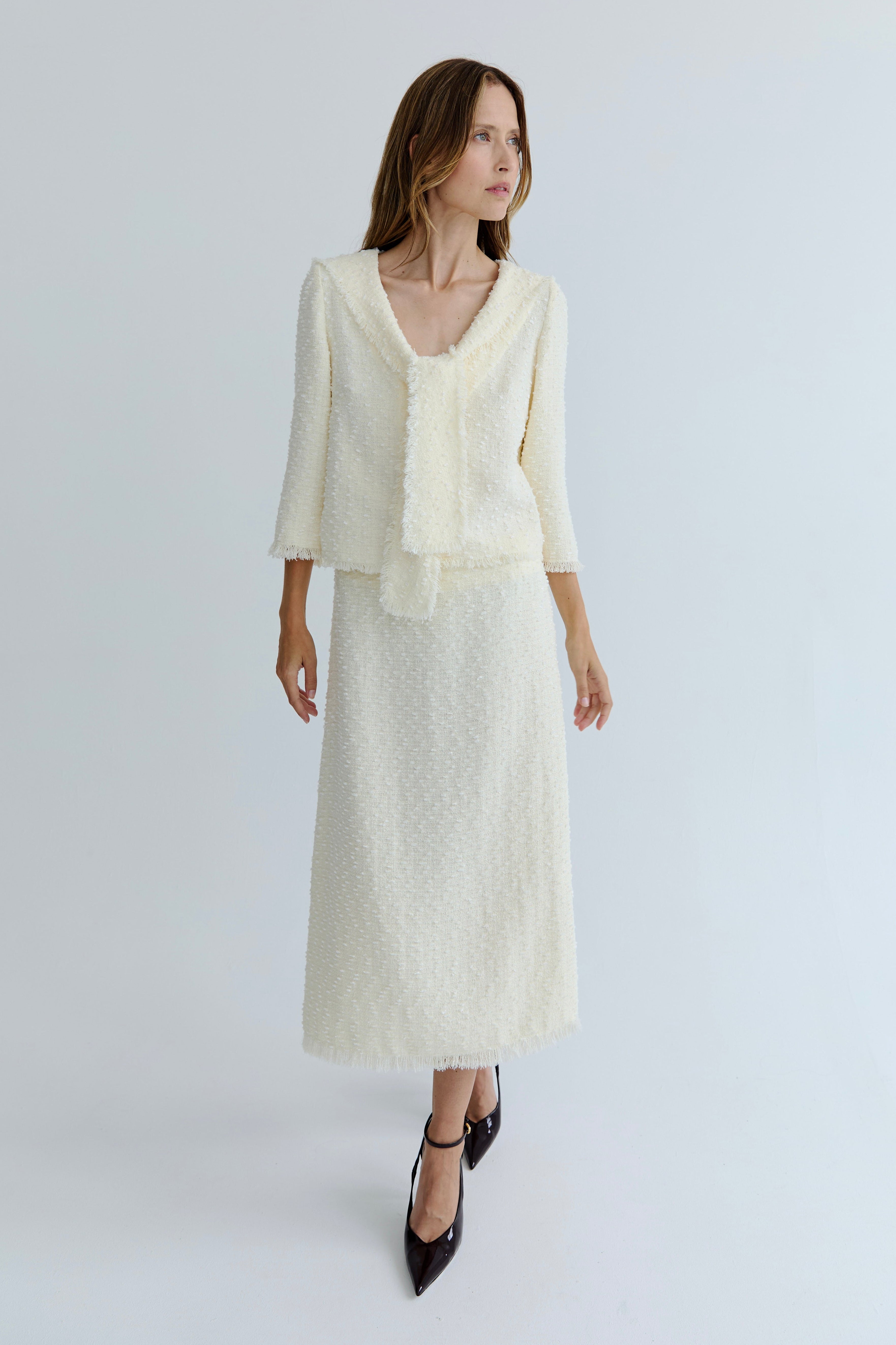 Celine Skirt - Butter Cream