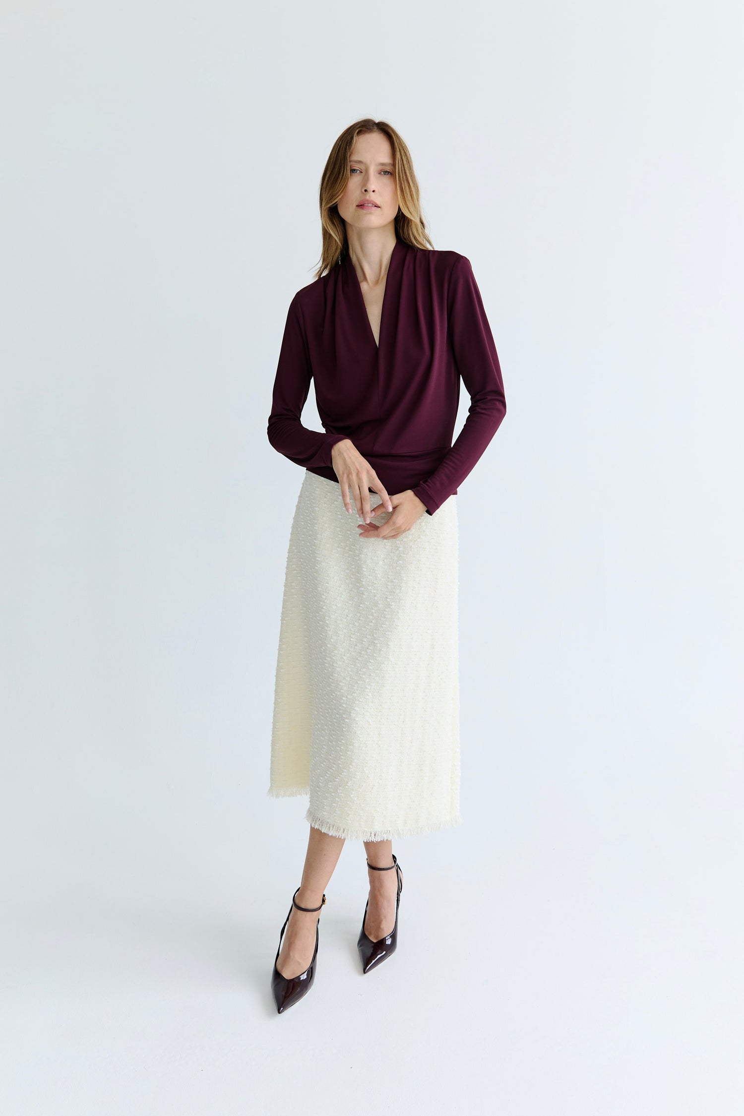 Holly Top - Plum