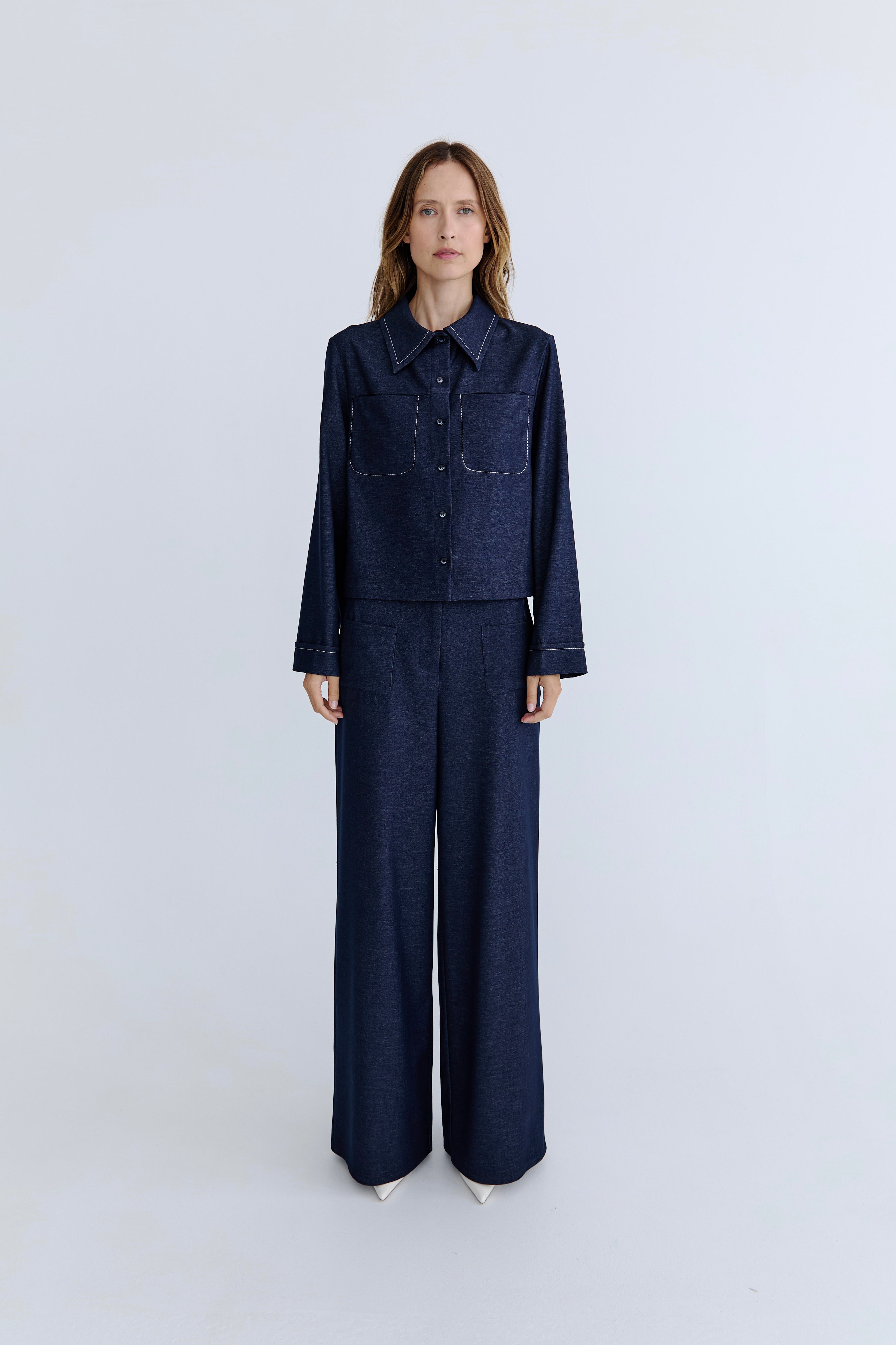 Charlotte Pant - Indigo