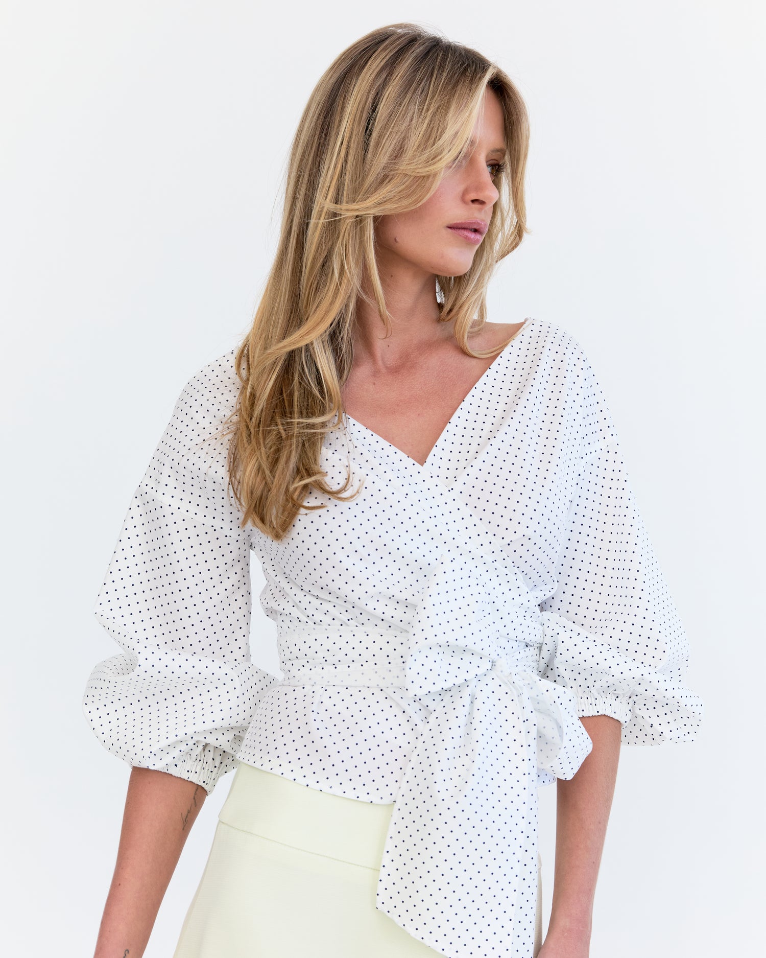 Antonette Blouse - Polka Dot