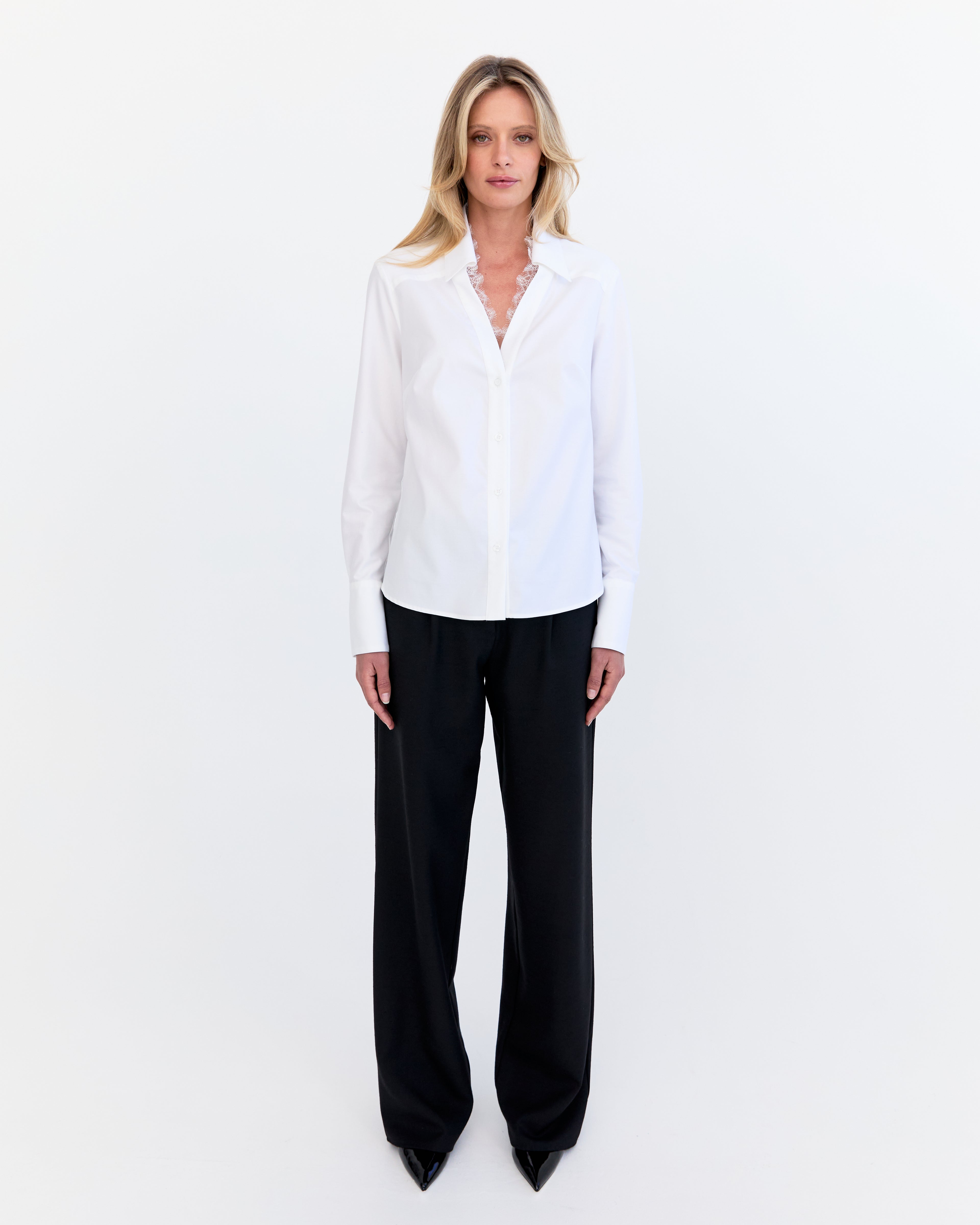 Paris Pant - Black Wool
