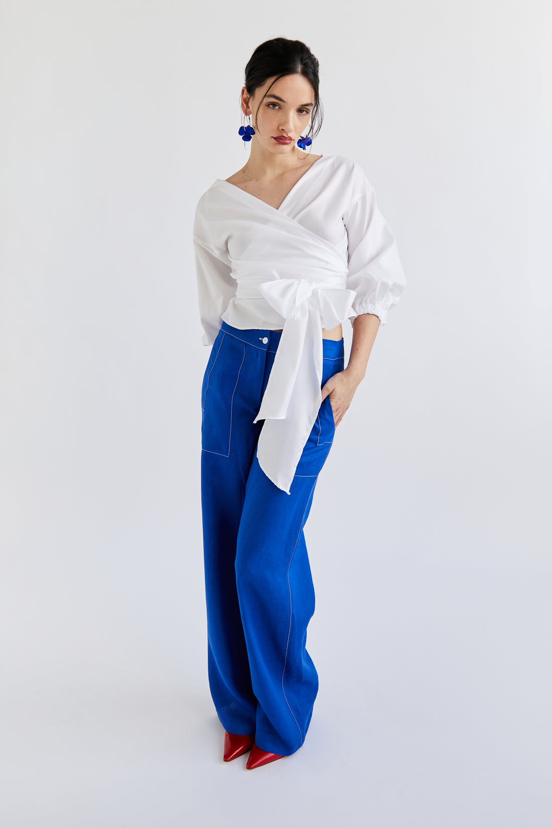 Antonette Blouse - White
