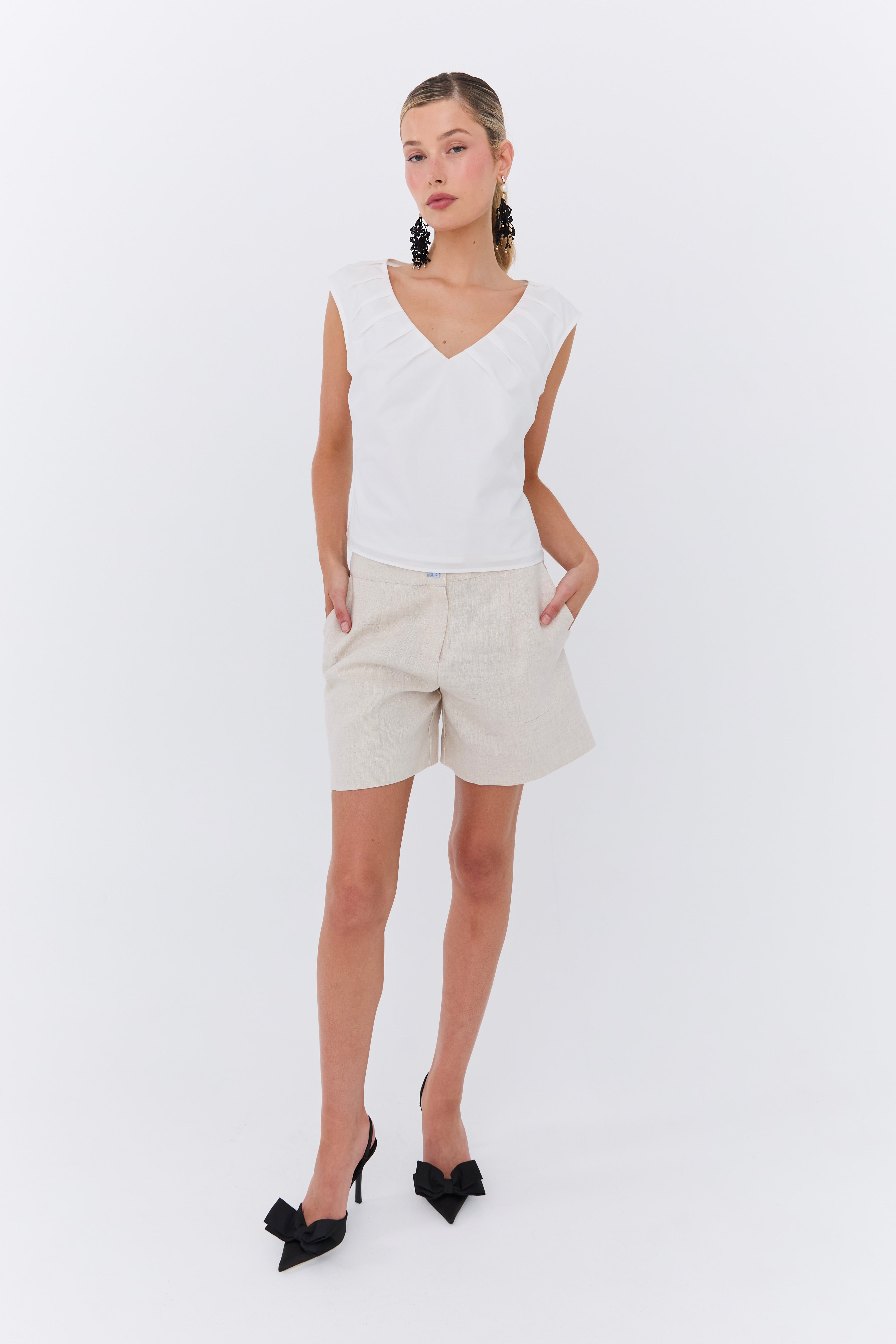 Isabelle Top - White