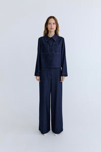 Lottie Shirt - Indigo