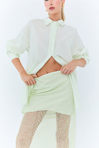 Pamela Oversized Shirt - Matcha